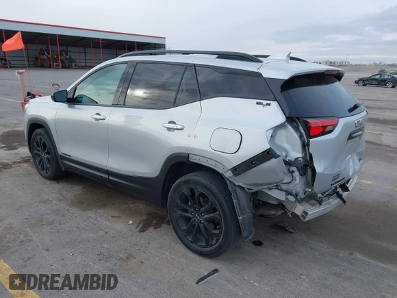 2021 GMC Terrain SLE with VIN 3GKALTEV1ML305764, listed as a IAAI auction lot 41394429 with 28,900 mi miles and . Bid and sale history available at carsss.com. Image 3.