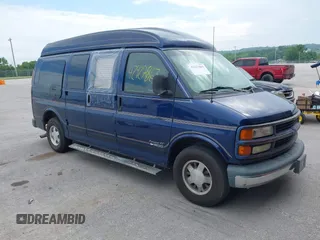 2001 Chevrolet Express Cargo YF7 Upfitter with VIN 1GBFG15R911239842, listed as a IAAI auction lot 42427863 with 244,364 mi miles and . Bid and sale history available at DreamBid. Image 1.