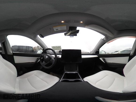 2022 Tesla Model Y Long Range with VIN 7SAYGDEE3NF380067, listed as a IAAI auction lot 41016704 with 52,180 mi miles and . Bid and sale history available at DreamBid. Image 25.