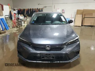 2022 Honda Civic Sedan Sport with VIN 2HGFE2F53NH537282, listed as a Copart auction lot 48748155 with 49,614 mi miles and Salvage Title. Bid and sale history available at carsss.com. Image 5.