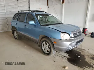 2003 Hyundai Santa Fe LX with VIN KM8SC73E13U559968, listed as a Copart auction lot 49470165 with 103,900 mi miles and Salvage Title. Bid and sale history available at carsss.com. Image 4.