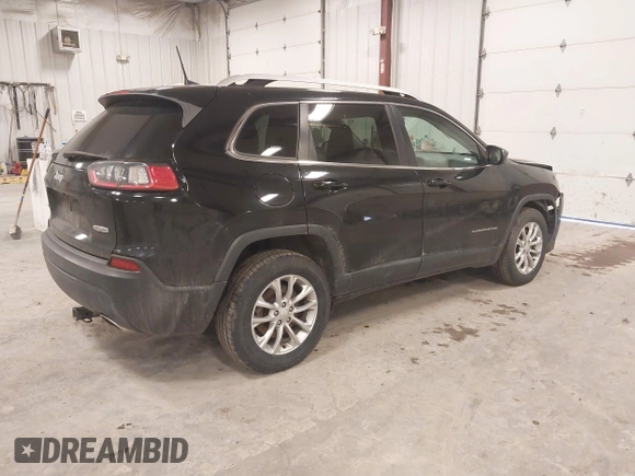 2019 Jeep Cherokee Latitude with VIN 1C4PJMCX6KD218841, listed as a IAAI auction lot 41826614 with 110,109 mi miles and . Bid and sale history available at DreamBid. Image 4.