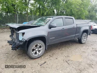 2016 Chevrolet Colorado 4WD Z71 z VIN 1GCGTDE39G1317957, wystawiony jako Copart lot #56588625 z przebiegiem 149 595 mil mil oraz Szkoda całkowita • Salvage title. Historia ofert i sprzedaży dostępna na DreamBid. Obrazek 1.