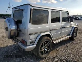 2005 Mercedes-Benz G-Class with VIN WDCYR49EX5X162368, listed as a Copart auction lot 53579154 with 151,040 mi miles and Salvage Title. Bid and sale history available at carsss.com. Image 3.