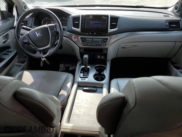 2019 Honda Ridgeline RTL-T with VIN 5FPYK3F69KB033438, listed as a Copart auction lot 59023585 with 82,856 mi miles and Salvage title. Bid and sale history available at DreamBid. Image 8.