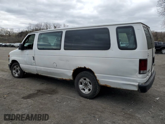 2011 Ford Econoline Cargo Commercial with VIN 1FTNS2EW2BDA16575, listed as a Copart auction lot 52884745 with 248,455 mi miles and Salvage Title. Bid and sale history available at DreamBid. Image 2.