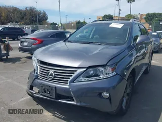 2014 Lexus RX 350 with VIN JTJZK1BA2E2013662, listed as a IAAI auction lot 41920466 with 106,509 mi miles. Bid and sale history available at carsss.com. Image 2.