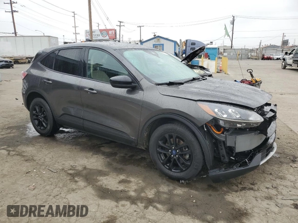 2020 Ford Escape SE Sport Hybrid with VIN 1FMCU9BZ9LUC02152, listed as a Copart auction lot 60737725 with 142,344 mi miles and Salvage title. Bid and sale history available at DreamBid. Image 4.