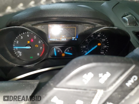 2019 Ford Escape Titanium with VIN 1FMCU0J96KUB77741, listed as a Copart auction lot 57517325 with 90,002 mi miles and Non repairable. Bid and sale history available at DreamBid. Image 9.