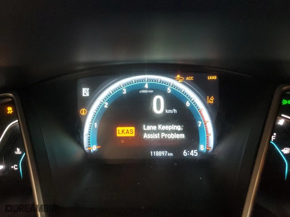 2016 Honda Civic Sedan Touring with VIN 2HGFC1F93GH112621, listed as a Copart auction lot 46906175 with 118,897 mi miles and Salvage Title. Bid and sale history available at carsss.com. Image 9.