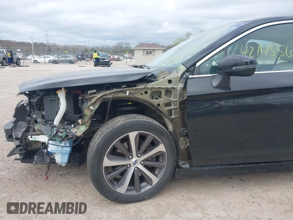 2018 Subaru Legacy Limited with VIN 4S3BNEN6XJ3009891, listed as a IAAI auction lot 42145565 with 61,278 mi miles and . Bid and sale history available at DreamBid. Image 17.