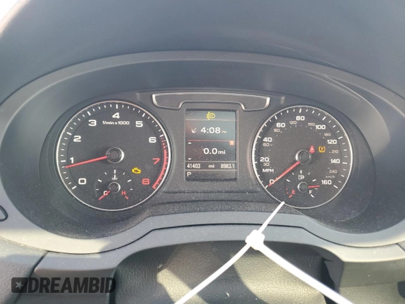 2017 Audi Q3 Premium Plus with VIN WA1JCCFS6HR006554, listed as a Copart auction lot 50903815 with 41,403 mi miles and Salvage Title. Bid and sale history available at carsss.com. Image 9.