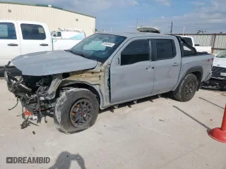 2022 Nissan Frontier SV with VIN 1N6ED1EJ6NN607478, listed as a Copart auction lot 50645445 with 51,509 mi miles and Salvage Title. Bid and sale history available at carsss.com. Image 1.