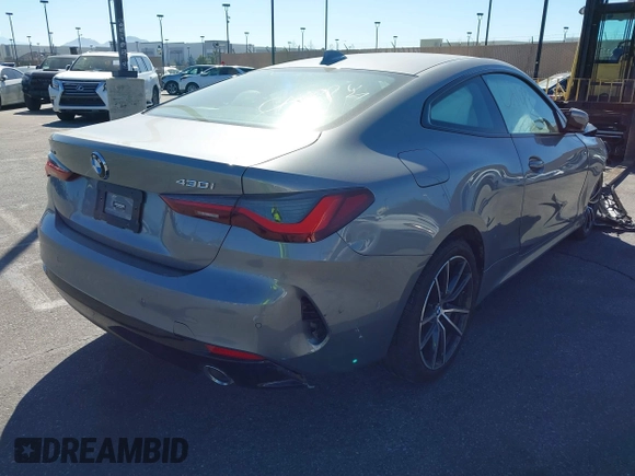 2023 BMW 4 Series 430i xDrive с VIN WBA73AP02PCM47839, выставлен на аукционе IAAI как лот 41450323 с пробегом 8 545 миль миль и . История ставок и продаж доступна на DreamBid. Изображение 4.