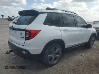 2021 Honda Passport Touring z VIN 5FNYF7H93MB014916, wystawiony jako Copart lot #75050454 z przebiegiem 28 364 mil mil oraz Nie do naprawy • Non repairable. Historia ofert i sprzedaży dostępna na DreamBid. Obrazek 3.