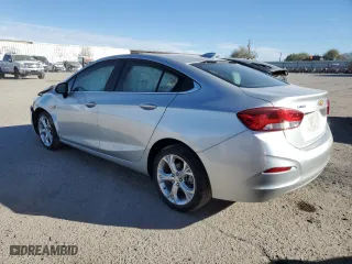 2019 Chevrolet Cruze Premier with VIN 1G1BF5SM1K7130313, listed as a Copart auction lot 86782624 with 38,494 mi miles and Salvage Title. Bid and sale history available at carsss.com. Image 2.