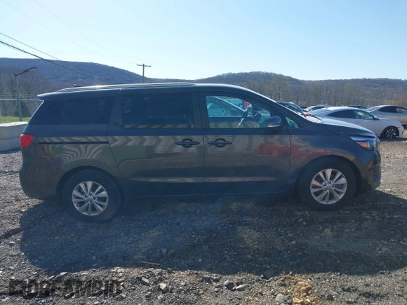 2018 Kia Sedona LX with VIN KNDMB5C12J6372631, listed as a IAAI auction lot 41994306 with 75,918 mi miles. Bid and sale history available at carsss.com. Image 13.
