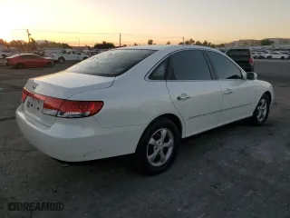 2007 Hyundai Azera SE with VIN KMHFC46F07A139744, listed as a Copart auction lot 74995734 with 114,646 mi miles and Clean Title. Bid and sale history available at carsss.com. Image 3.