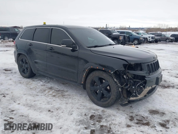 2016 Jeep Grand Cherokee Overland with VIN 1C4RJFCM5GC474718, listed as a IAAI auction lot 41307515 with 153,246 mi miles and . Bid and sale history available at DreamBid. Image 1.