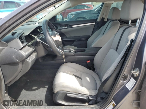 2018 Honda Civic Sedan LX with VIN 2HGFC2F57JH564095, listed as a Copart auction lot 48989425 with 167,925 mi miles and Salvage Title. Bid and sale history available at carsss.com. Image 7.