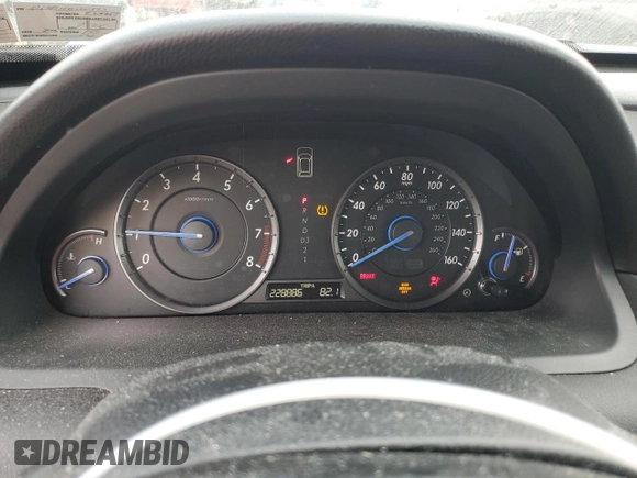 2010 Honda Accord Crosstour EX-L with VIN 5J6TF1H51AL001556, listed as a Copart auction lot 78479624 with 228,886 mi miles and Salvage Title. Bid and sale history available at carsss.com. Image 9.