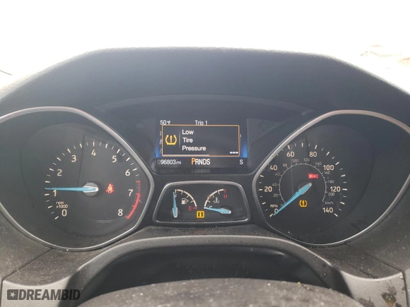 2015 Ford Focus SE with VIN 1FADP3F24FL275651, listed as a Copart auction lot 47589615 with 96,803 mi miles and Salvage Title. Bid and sale history available at carsss.com. Image 9.
