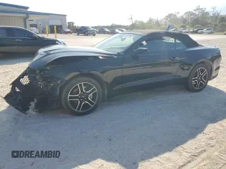 2020 Ford Mustang EcoBoost with VIN 1FATP8UH6L5107994, listed as a Copart auction lot 44907785 with 55,132 mi miles and Salvage Title. Bid and sale history available at carsss.com. Image 1.
