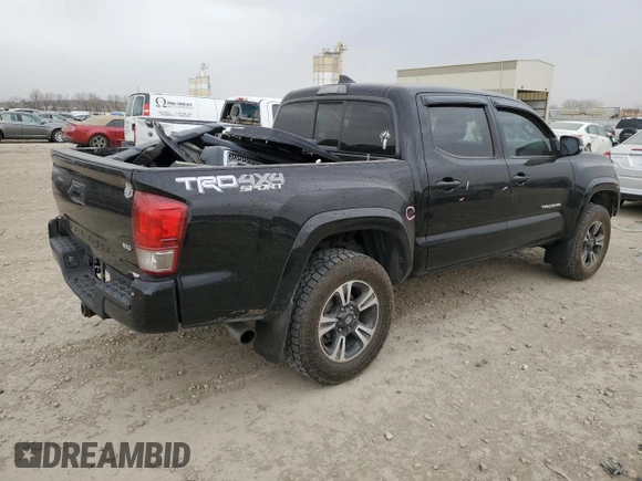 2016 Toyota Tacoma SR with VIN 3TMCZ5AN3GM038162, listed as a Copart auction lot 49446695 with 236,705 mi miles and Salvage Title. Bid and sale history available at carsss.com. Image 3.