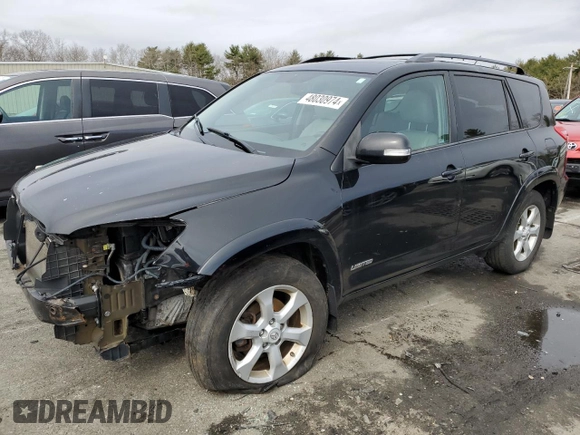2012 Toyota RAV4 Limited with VIN 2T3DK4DV6CW076492, listed as a Copart auction lot 48030974 with 119,202 mi miles and Salvage Title. Bid and sale history available at carsss.com. Image 1.