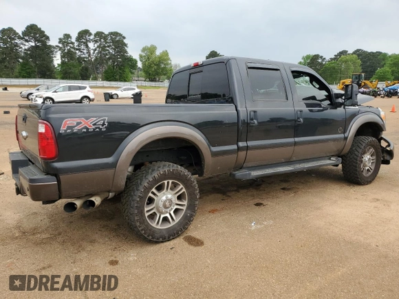 2015 Ford F-350 Platinum with VIN 1FT8W3BT7FEC11976, listed as a Copart auction lot 51699465 with 167,711 mi miles and Salvage Title. Bid and sale history available at DreamBid. Image 3.