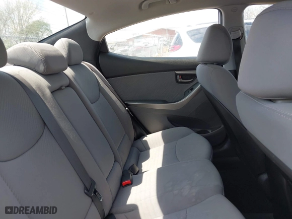 2013 Hyundai Elantra GLS with VIN 5NPDH4AE1DH419091, listed as a IAAI auction lot 42018882 with 170,960 mi miles. Bid and sale history available at carsss.com. Image 8.