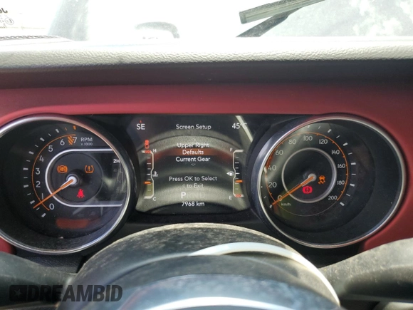 2023 Jeep Gladiator Rubicon с VIN 1C6JJTBG4PL531585, выставлен на аукционе Copart как лот 62362035 с пробегом 7 968 миль миль и Чистый • Clean title. История ставок и продаж доступна на DreamBid. Изображение 9.