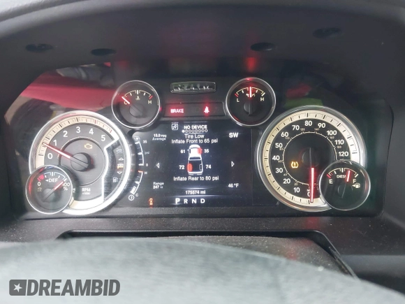 2016 Ram 2500 SLT with VIN 3C6UR5DL4GG178533, listed as a IAAI auction lot 42070280 with 175,574 mi miles. Bid and sale history available at carsss.com. Image 7.