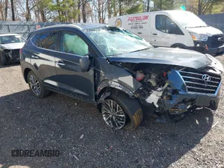 2021 Hyundai Tucson Sport with VIN KM8J3CAL6MU379747, listed as a IAAI auction lot 41813442 with 43,263 mi miles. Bid and sale history available at carsss.com. Image 1.