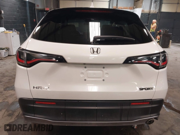 2024 Honda HR-V Sport with VIN 3CZRZ2H57RM734230, listed as a IAAI auction lot 41595087 with 15,272 mi miles. Bid and sale history available at carsss.com. Image 16.