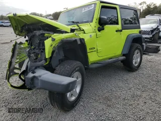 2016 Jeep Wrangler Willys Wheeler z VIN 1C4AJWAG0GL349040, wystawiony jako Copart lot #86723624 z przebiegiem Nie podano mil oraz Szkoda całkowita • Salvage title. Historia ofert i sprzedaży dostępna na DreamBid. Obrazek 1.