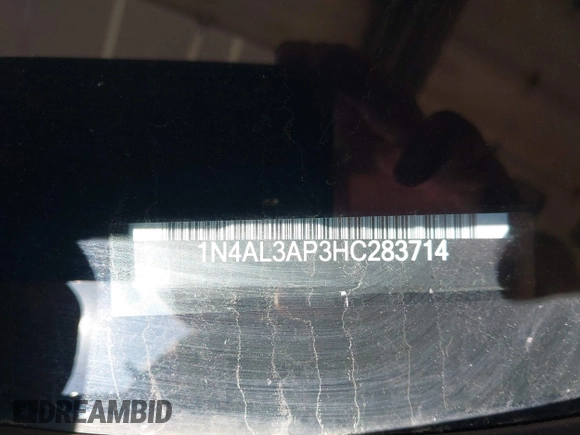 2017 Nissan Altima SV z VIN 1N4AL3AP3HC283714, wystawiony jako IAAI lot #42405326 z przebiegiem 175 101 mil mil oraz . Historia ofert i sprzedaży dostępna na DreamBid. Obrazek 9.