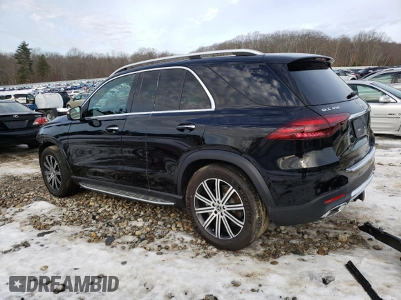 2024 Mercedes-Benz GLE 450 с VIN 4JGFB5KB3RB179812, выставлен на аукционе Copart как лот 83821884 с пробегом 4 287 миль миль и Списание • Salvage title. История ставок и продаж доступна на DreamBid. Изображение 2.