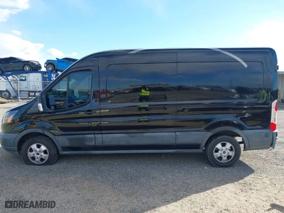 2017 Ford Transit Van with VIN 1FTYR2CM0HKB48703, listed as a IAAI auction lot 41720564 with NaN miles. Bid and sale history available at carsss.com. Image 14.