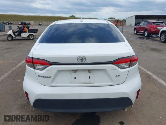 2023 Toyota Corolla LE with VIN 5YFB4MDE4PP055531, listed as a IAAI auction lot 42135999 with 41,631 mi miles and . Bid and sale history available at DreamBid. Image 17.