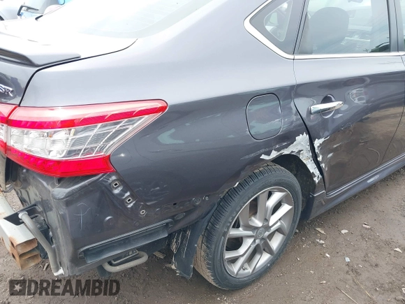 2014 Nissan Sentra SR with VIN 3N1AB7AP5EY282106, listed as a IAAI auction lot 42029280 with 76,514 mi miles and . Bid and sale history available at DreamBid. Image 6.