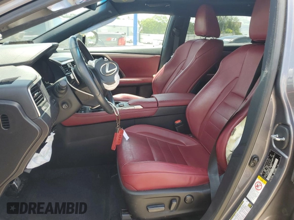 2017 Lexus RX 350 with VIN 2T2BZMCA7HC126055, listed as a Copart auction lot 60569195 with 68,973 mi miles and Salvage title. Bid and sale history available at DreamBid. Image 7.