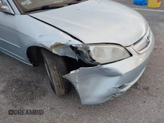 2005 Honda Civic with VIN JHMES96675S017131, listed as a IAAI auction lot 40768095 with 119,142 mi miles and . Bid and sale history available at DreamBid. Image 6.
