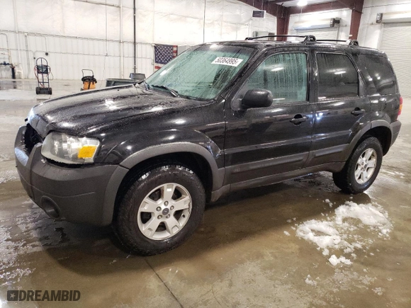 2006 Ford Escape XLT with VIN 1FMYU03166KB58444, listed as a Copart auction lot 50364995 with 225,213 mi miles and Salvage Title. Bid and sale history available at carsss.com. Image 1.