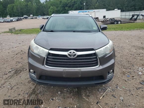 2015 Toyota Highlander Limited z VIN 5TDDKRFH0FS185279, wystawiony jako Copart lot #56802465 z przebiegiem 115 971 mil mil oraz Szkoda całkowita • Salvage title. Historia ofert i sprzedaży dostępna na DreamBid. Obrazek 5.