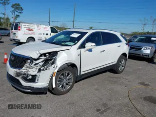 2021 Cadillac XT5 FWD Premium Luxury with VIN 1GYKNCR48MZ234688, listed as a IAAI auction lot 41827211 with 36,797 mi miles and . Bid and sale history available at DreamBid. Image 17.
