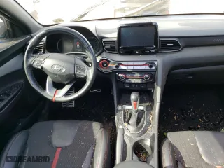 2019 Hyundai Veloster Turbo R-Spec with VIN KMHTH6AB0KU013864, listed as a Copart auction lot 69713173 with 60,523 mi miles. Bid and sale history available at carsss.com. Image 8.