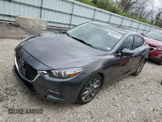 2018 Mazda 3 Touring with VIN 3MZBN1V38JM257681, listed as a Copart auction lot 49357274 with 48,953 mi miles and Salvage Title. Bid and sale history available at carsss.com. Image 1.