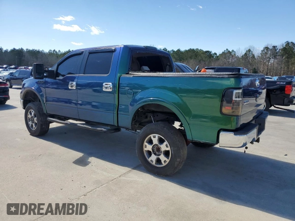 2005 Ford F-150 XLT with VIN 1FTPW14595KC65021, listed as a Copart auction lot 48107285 with 238,206 mi miles and Salvage Title. Bid and sale history available at carsss.com. Image 2.