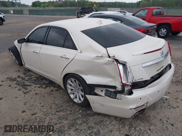 2014 Cadillac CTS Sedan RWD with VIN 1G6AP5SXXE0178113, listed as a IAAI auction lot 41982807 with 111,734 mi miles. Bid and sale history available at carsss.com. Image 3.